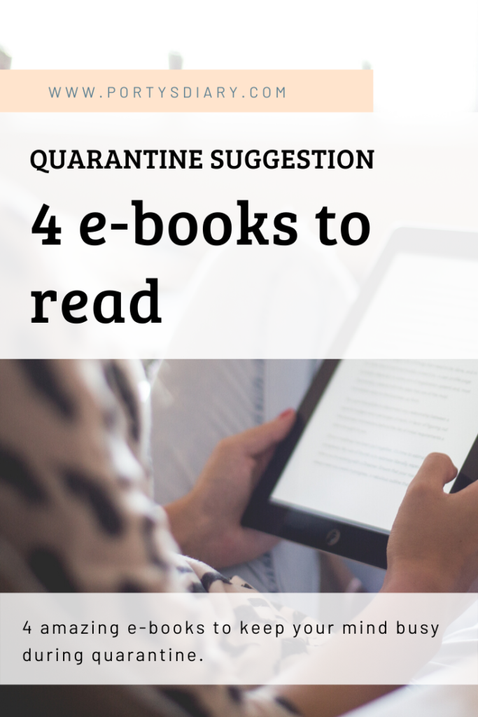 4 e-books to read during quarantine
