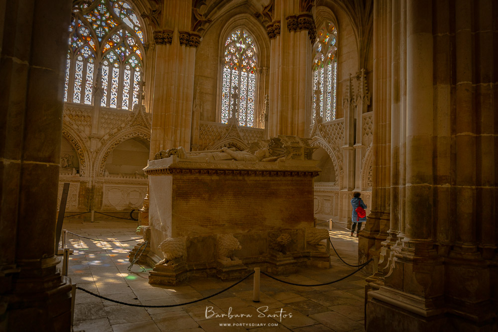 Royal tombs in Batalha Monastery - How to spend a day in Batalha
