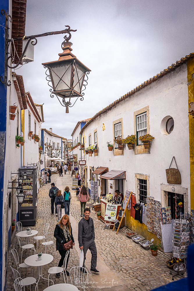 Cute streets of Óbidos