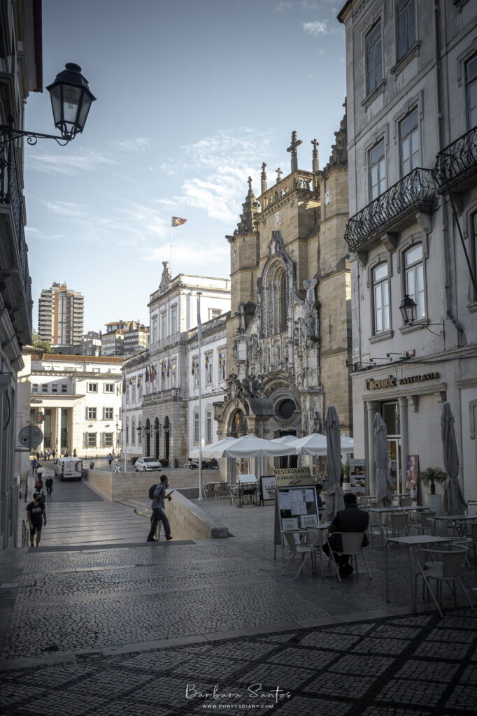 Streets of Coimbra Downtown